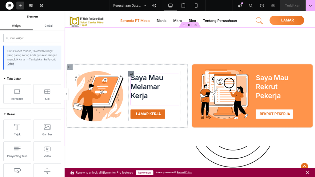 cara buat website tanpa coding